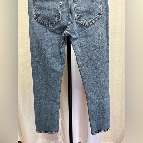 AGOLDE Riley High Rise Straight Crop in Transfer button fly | size 25 - Picture 6 of 11